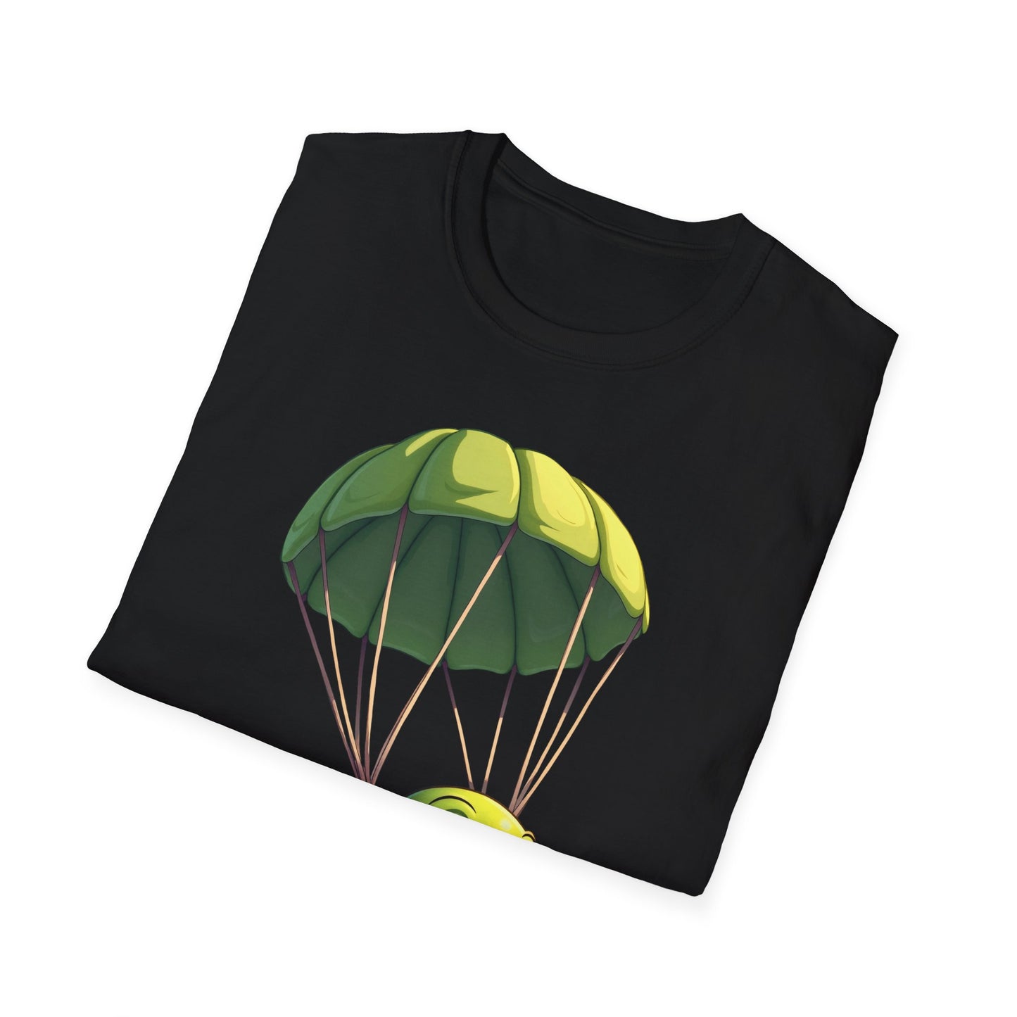 Turtle Parachuting T-Shirt - Turtle skydiving Tee