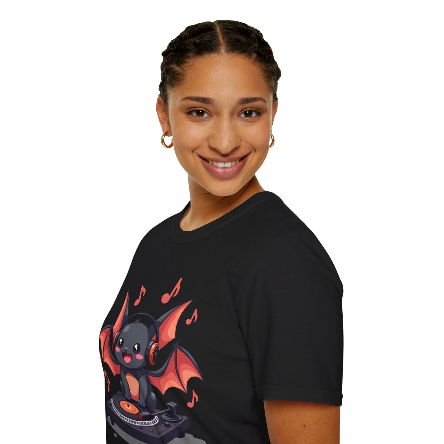 Bat DJ T-Shirt - Bat at a Party Tee