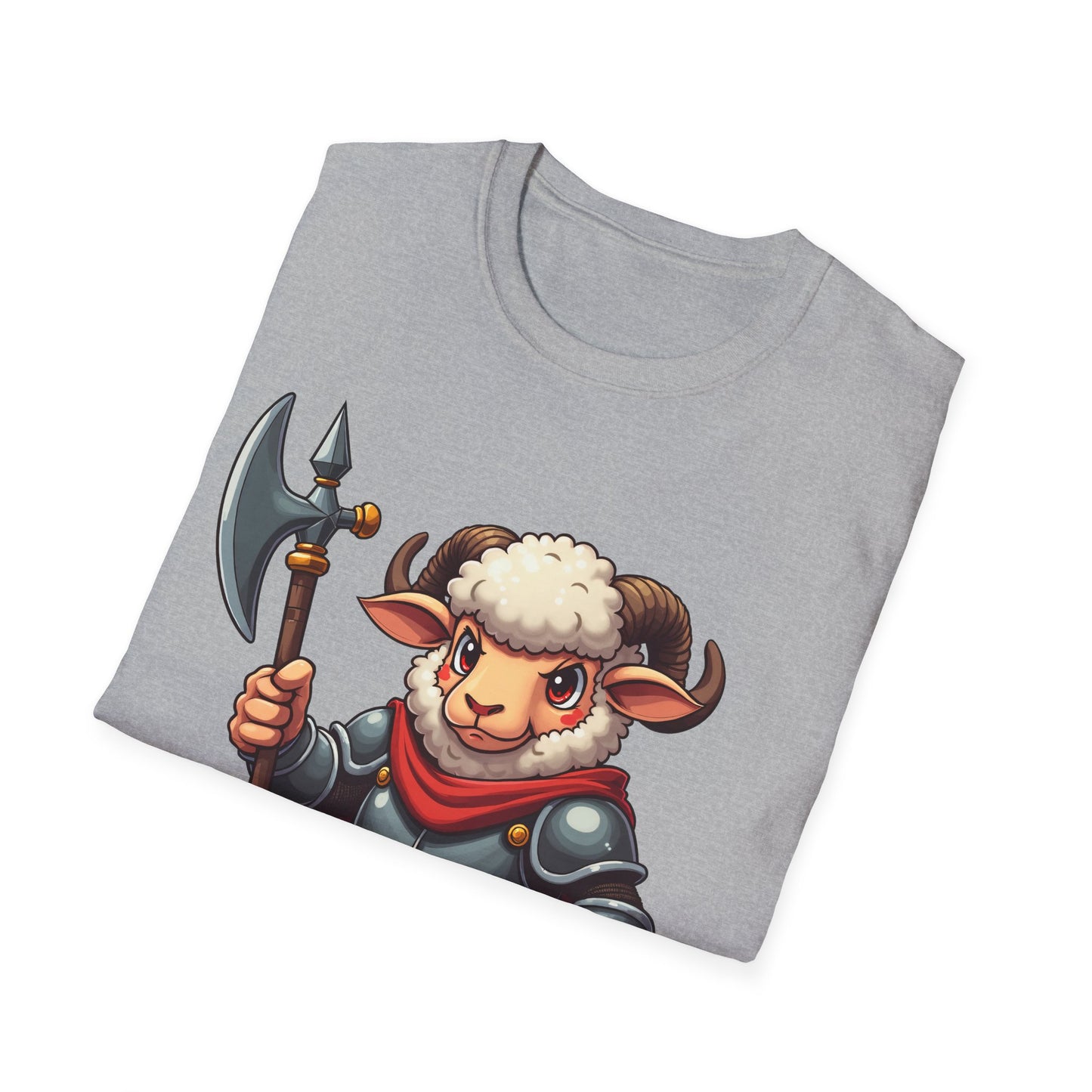 Medieval Ram T-Shirt - Ram wearing Armor Tee