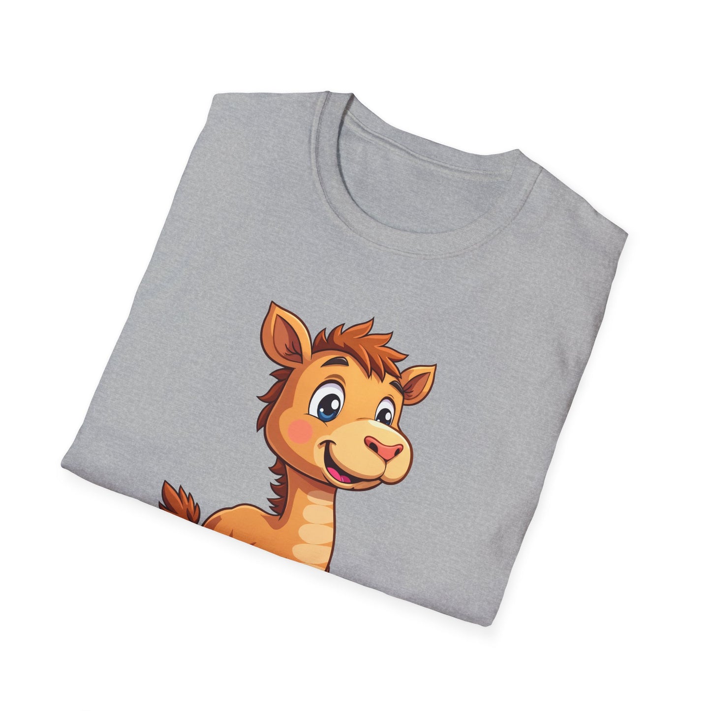 Skiing Camel Unisex T-Shirt - Camel on skis Tee