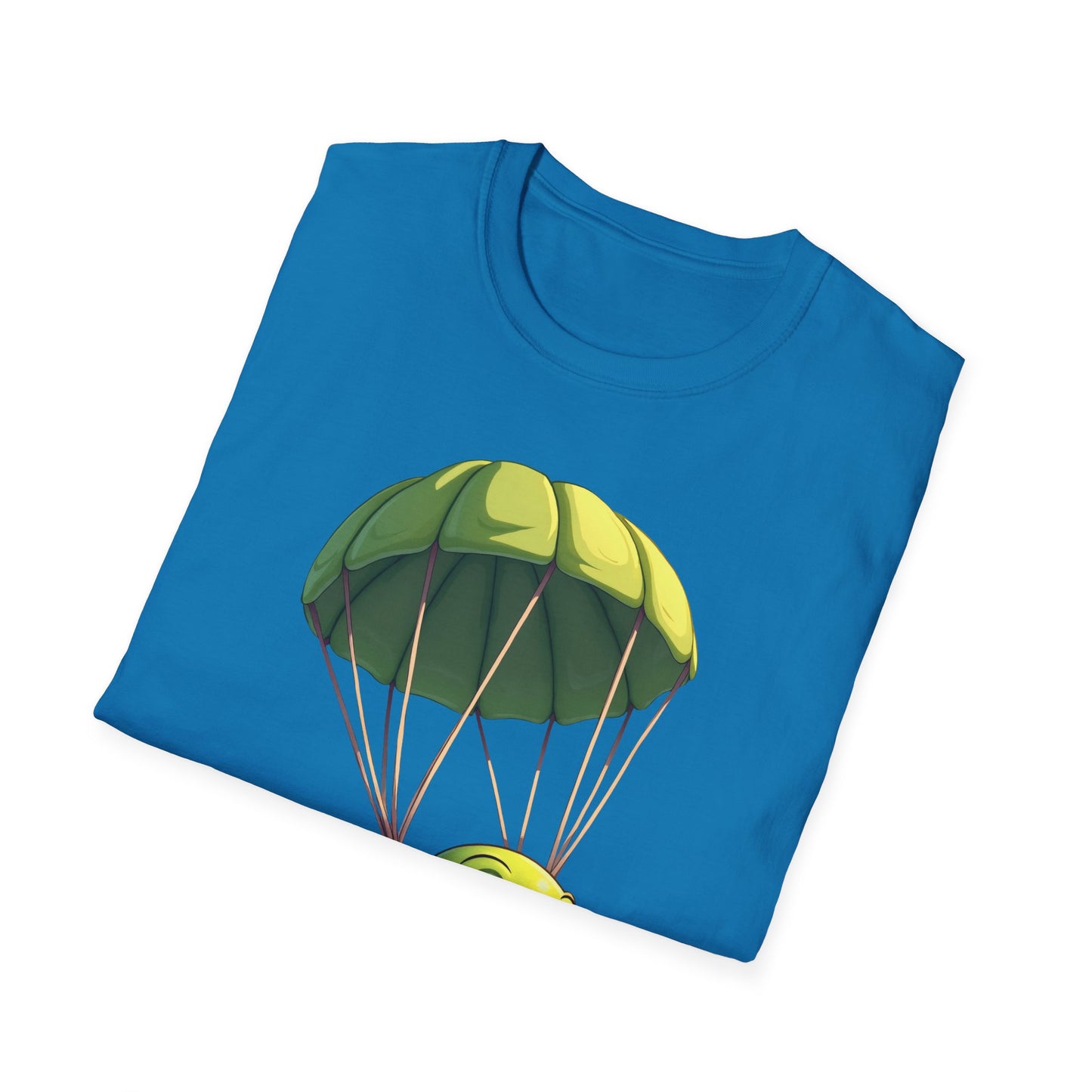Turtle Parachuting T-Shirt - Turtle skydiving Tee