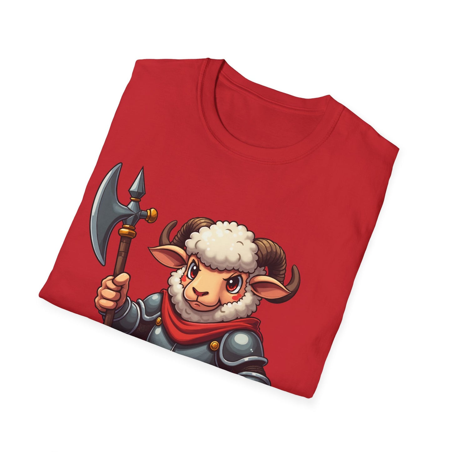 Medieval Ram T-Shirt - Ram wearing Armor Tee