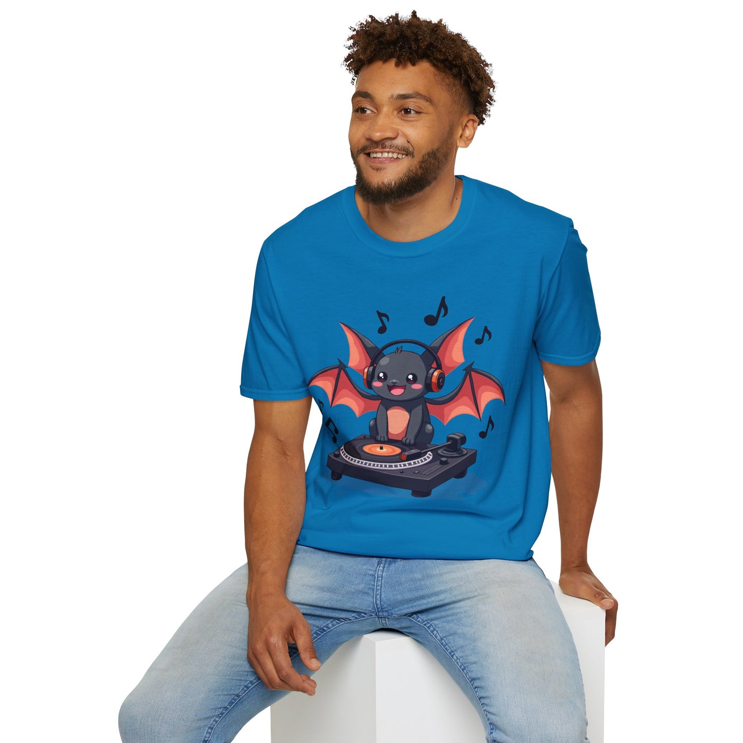 Bat DJ T-Shirt - Bat at a Party Tee