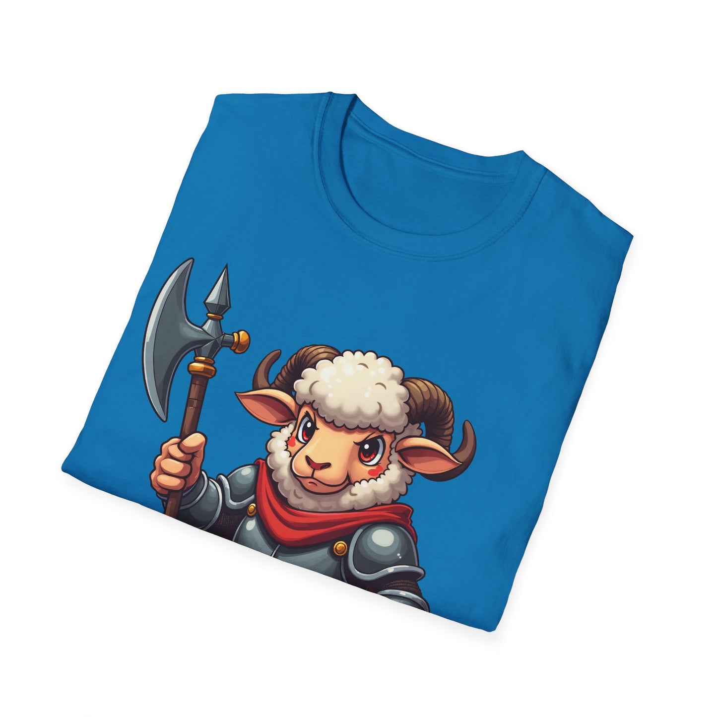 Medieval Ram T-Shirt - Ram wearing Armor Tee