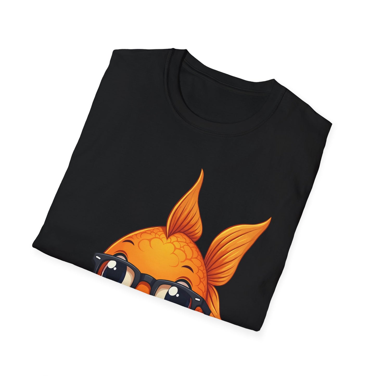 Goldfish Reading Book Unisex T-Shirt - Smart Goldfish Tee