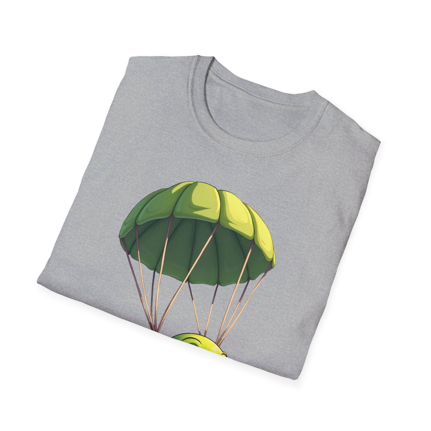 Turtle Parachuting T-Shirt - Turtle skydiving Tee
