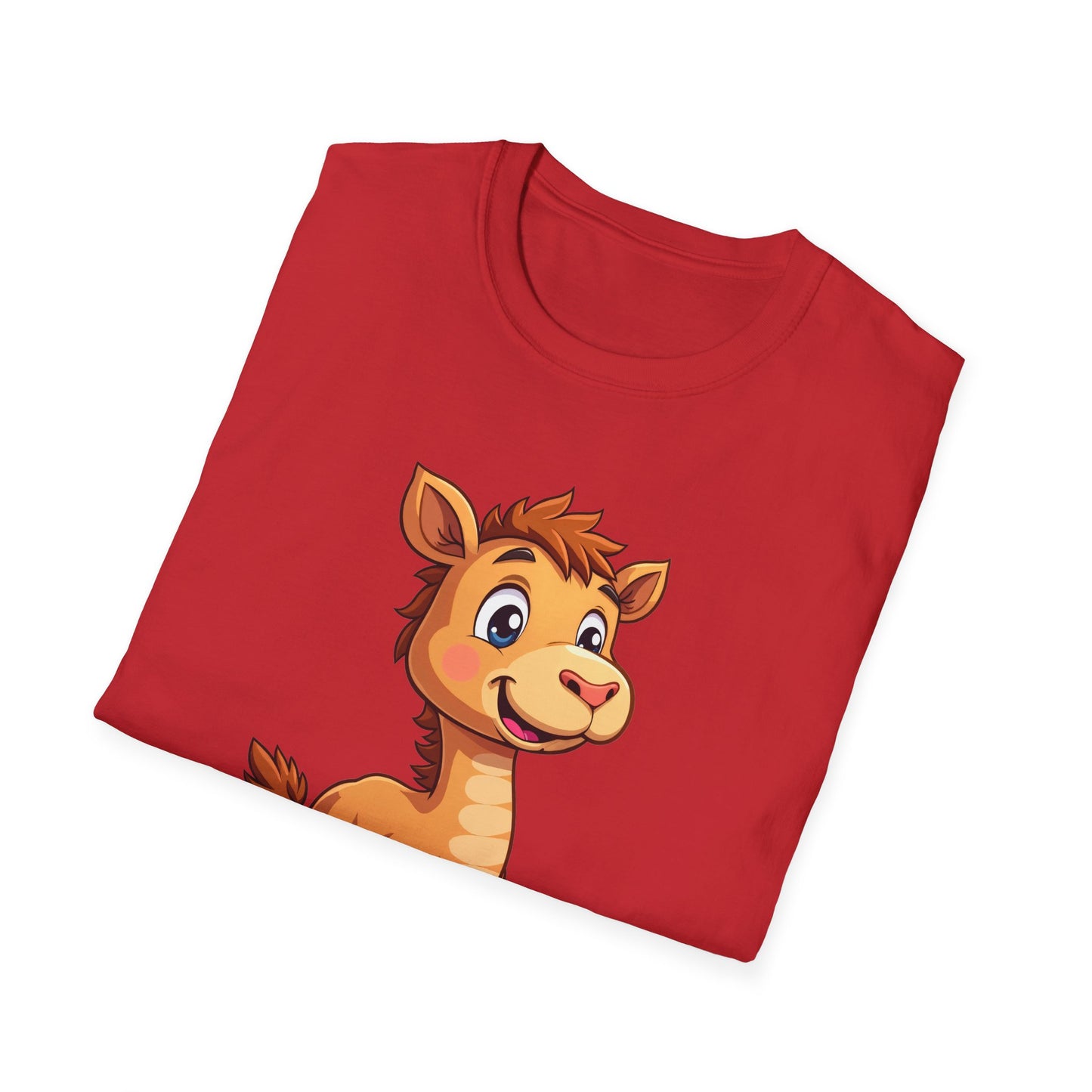 Skiing Camel Unisex T-Shirt - Camel on skis Tee