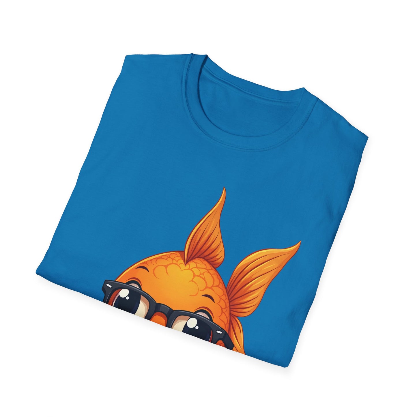 Goldfish Reading Book Unisex T-Shirt - Smart Goldfish Tee