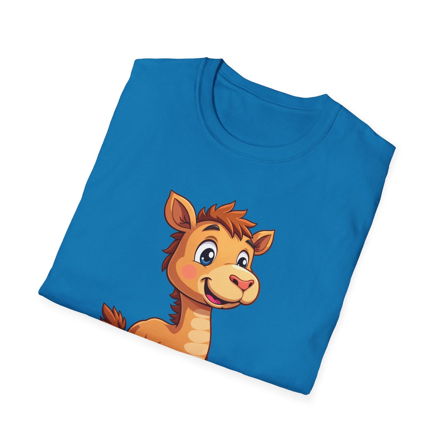 Skiing Camel Unisex T-Shirt - Camel on skis Tee