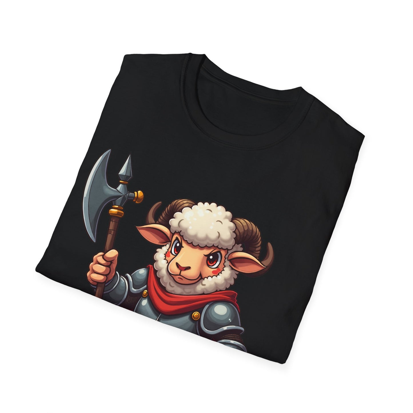 Medieval Ram T-Shirt - Ram wearing Armor Tee