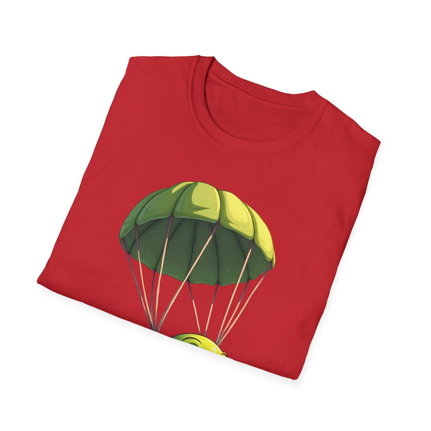 Turtle Parachuting T-Shirt - Turtle skydiving Tee
