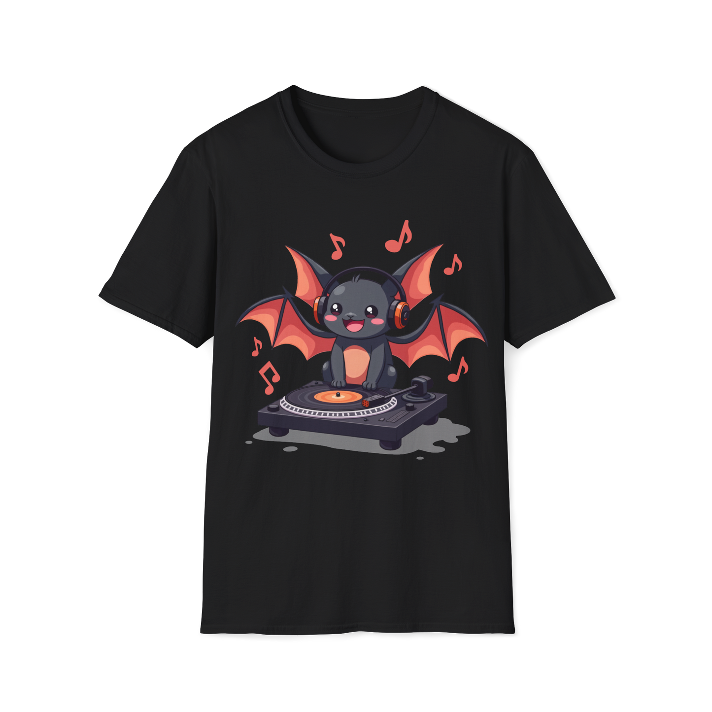 Bat DJ T-Shirt - Bat at a Party Tee