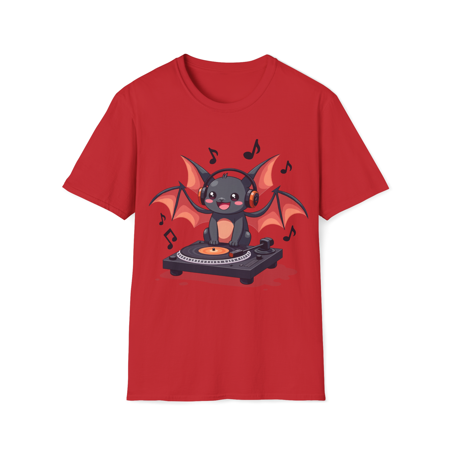 Bat DJ T-Shirt - Bat at a Party Tee