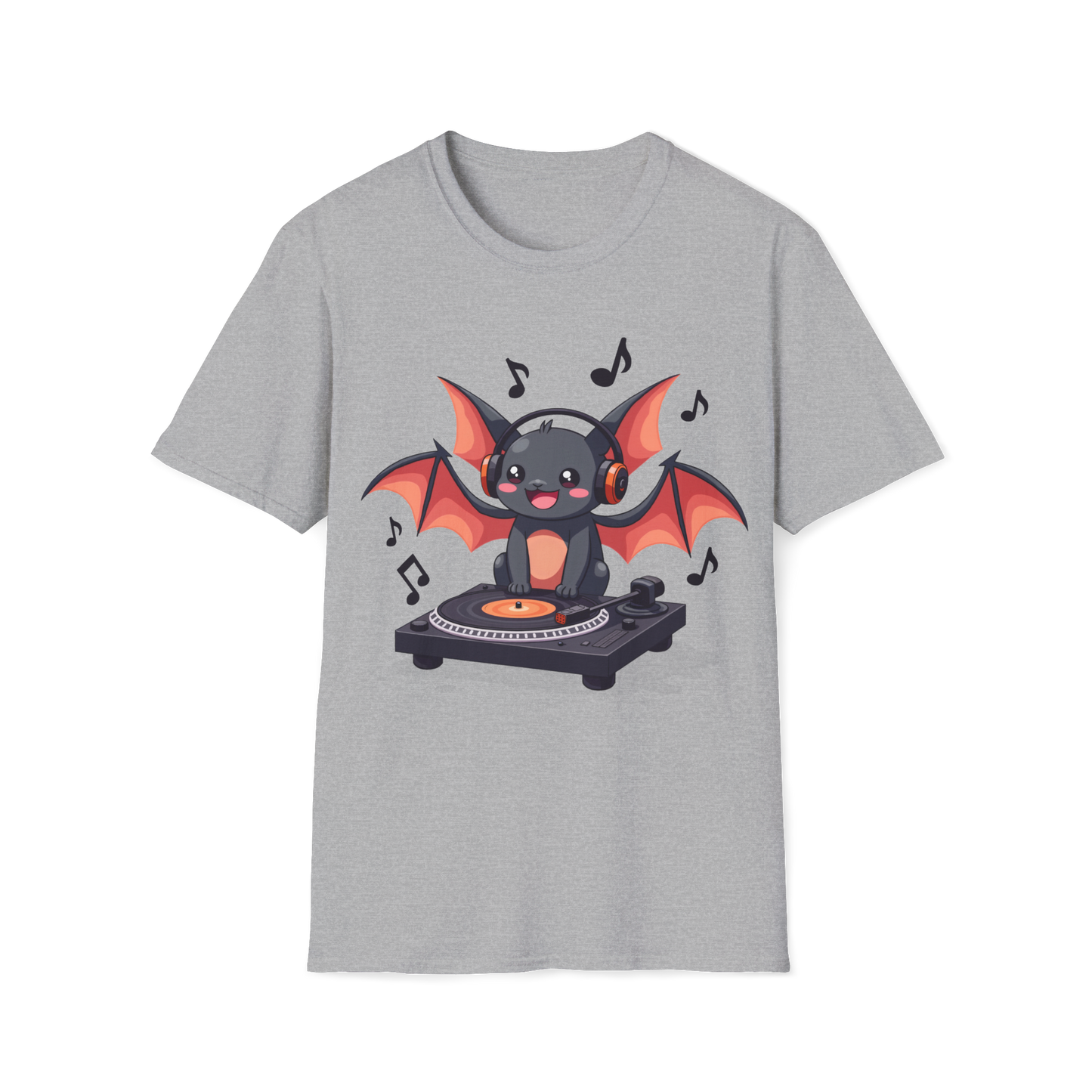 Bat DJ T-Shirt - Bat at a Party Tee