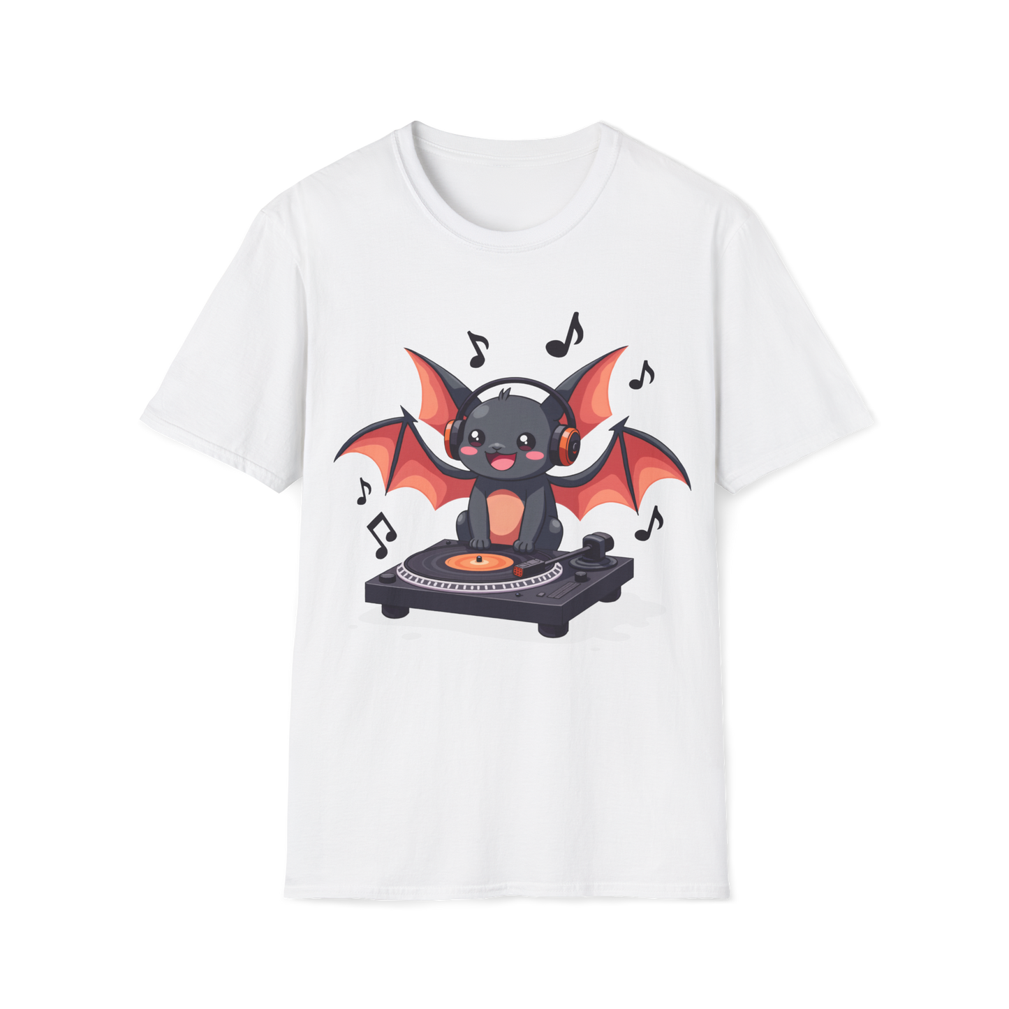 Bat DJ T-Shirt - Bat at a Party Tee